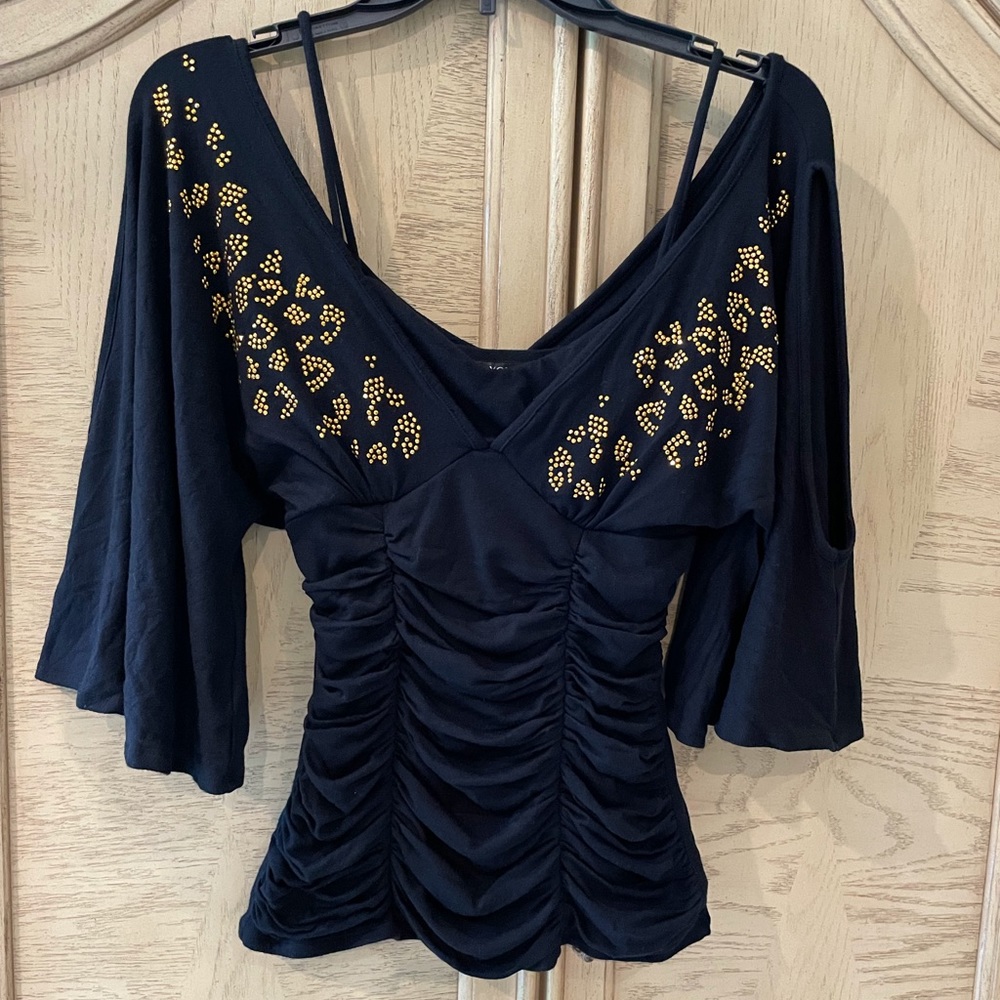 Cold shoulder blouse